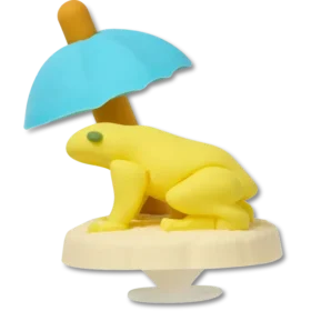 3D ozdoby Jibbitz™ s motivem odpočívající žáby