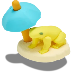 3D ozdoby Jibbitz™ s motivem odpočívající žáby