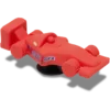3D ozdoby Jibbitz™ ve tvaru červeného závodního auta