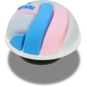 3D pastelové ozdoby Jibbitz™ ve tvaru volejbalového míče