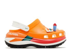 7-Eleven x Mega Crush Clog „Orange“