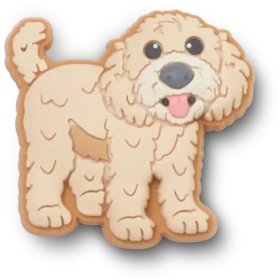 „B’golden Doodle Puppy Ozdoby na boty Jibbitz“