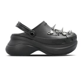 Balenciaga x Wmns pantofle Jibbitz Punk „Black“
