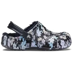 Baya Lined Clog „Black White“