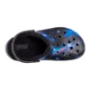 Baya Lined Clog s chlupatým páskem Galaxy „Black Multi“