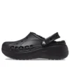 Baya Lined Clog Sandály na platformě „Black“