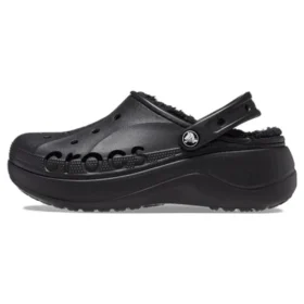 Baya Lined Clog Sandály na platformě „Black“