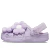 Baya Lined Fuzz Strap Singles Day „Purple White“