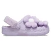 Baya Lined Fuzz Strap Singles Day „Purple White“