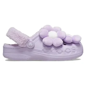 Baya Lined Fuzz Strap Singles Day „Purple White“