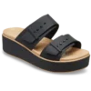 Brooklyn Buckle Matte Wrap Low Wedge