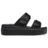 Brooklyn Croco Shine Buckle „Black“