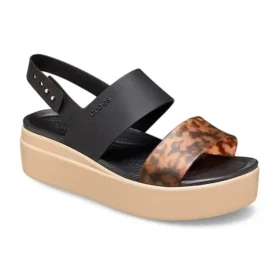 Brooklyn Tort Low Wedge „Black Brown“