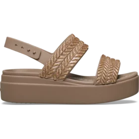 Brooklyn Woven Sparkle Low Wedge
