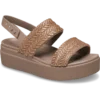 Brooklyn Woven Sparkle Low Wedge