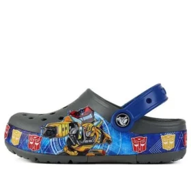 CFL Transformers Bnd Lt Slate Graffiti Venkovní ležérní šedé Sandály