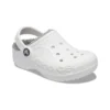 Classic Baya Lined Clog „White Grey“