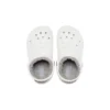Classic Baya Lined Clog „White Grey“