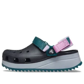 Classic Clog „Black Grey Teal“
