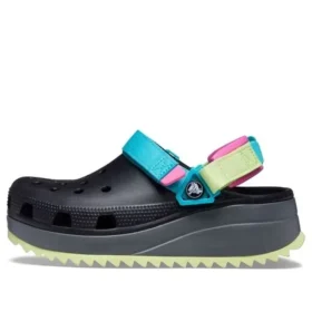 Classic Clog „černá, modrá, žlutá“