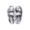 Classic Clog Marbled Beach Sports „White Black“
