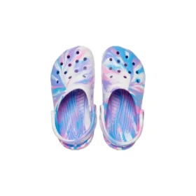 Classic Clog Marbled „Blue Purple Pink“