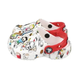 Classic Clog Peanuts „White Red“