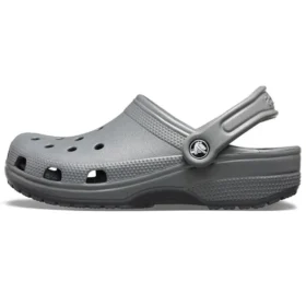 Classic Clog plážové sandály, šedé