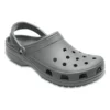 Classic Clog plážové sandály, šedé