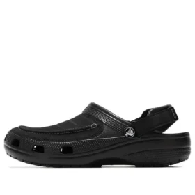 Classic Clog – pohodlné prodyšné plážové sandály, černé