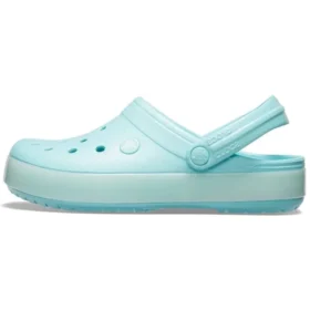 Classic Clog průsvitné plážové nazouváky „Ice Blue“