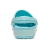 Classic Clog průsvitné plážové nazouváky „Ice Blue“