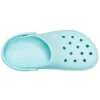 Classic Clog průsvitné plážové nazouváky „Ice Blue“