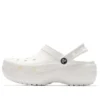 Classic Clog Retro Beach Shoe, bílé