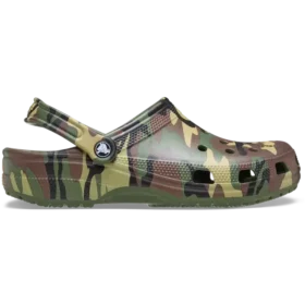 Classic Clog s kamuflážovým vzorem
