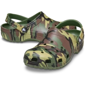 Classic Clog s kamuflážovým vzorem