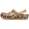Classic Clog s potiskem „Leopard Gold“