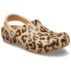 Classic Clog s potiskem „Leopard Gold“