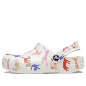 Classic Clog s potiskem postav K „White Red Blue“