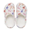 Classic Clog s potiskem postav K „White Red Blue“