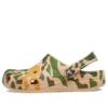 Classic Clog s potiskem v kamuflážovém vzoru „Khaki Green“