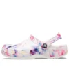 Classic Clog s Tie-Dye potiskem „Garnet & Multi“