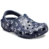 Classic Clog Sandály s potiskem Deep Blue