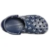 Classic Clog Sandály s potiskem Deep Blue