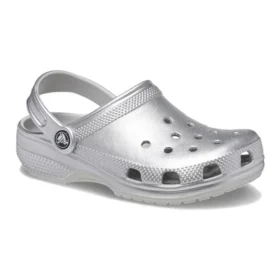 Classic Clog „Silver Metallic“