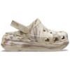 Classic Crush Clog s mramorovým vzorem „Bone Multi“
