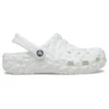 Classic Geometric Clog „White“