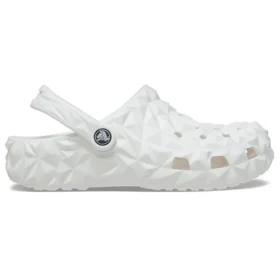 Classic Geometric Clog „White“