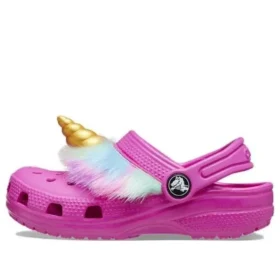 Classic I AM Unicorn Clog „Fuchsia Gold“