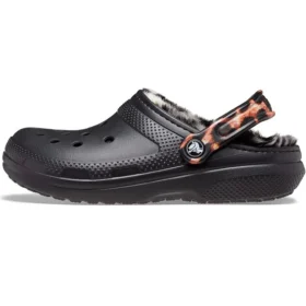 Classic Lined Clog Animal Remix „Black & Multi“